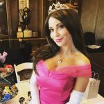 big_breasts brown_hair cosplay dress female solo tara_strong rating:Explicit score:11 user:XXTarastrongXX