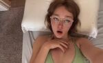 1shemale animated cleavage erection glasses looking_at_viewer open_mouth penis penis_reveal shemale shemale_only sound surprise_penis taftaj tongue_out trans_female transgender webm rating:Explicit score:128 user:justausername