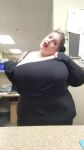 1girl animated bbw breast_drop breasts_out fat female_only huge_breasts massivemegan no_sound public self_fondle webm work rating:Explicit score:42 user:Shailsic