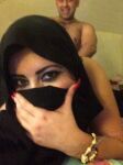 arabian doggy_style eyes hijab long_fingernails muslim nail_polish veil rating:Explicit score:12 user:bot