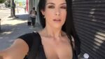 animated breasts cleavage dress female flashing katrina_jade large_breasts no_panties no_sound outdoors public pussy selfie webm rating:Explicit score:24 user:bot