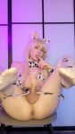 animal_ears anus ass bedroom big_penis biting_finger blonde blonde_hair bottomless bra chair cow_ears cow_print erection feet feminine legs_up lipstick long_hair looking_at_viewer makeup masturbation on_chair penis presenting_ass socks solo sonya_cosplay sophia_may sound testicles transgender trap twintails webm rating:Explicit score:102 user:ShadyRelapsed