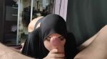 1boy 1girl ass_up blowjob brown_eyes bwc erection fellatio female hijab looking_at_viewer male muslim name_request no_sound oral panties penis pov straight tagme thighhighs uncircumcised webm rating:Explicit score:114 user:deleted0243