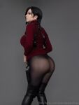 ada_wong ass ass_focus boots cosplay kemlewds pantyhose resident_evil rating:Explicit score:31 user:mipaloote