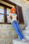 1girl 2016 asian bikini_top bololi cosplay female female_only makeup nail_polish nami_(cosplay) one_piece solo xia_mei_jiang xiuren rating:Explicit score:5 user:bot