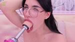 1girl ahegao bimbo black_hair blowjob brown_eyes camgirl cock_hungry dark_hair deepthroat deepthroat_no_hands dildo dildo_in_mouth dildo_machine dmca eastern_european european eyeliner eyes_rolling_back fellatio female fucking_machine glasses hungry_mouth littledarkagex long_hair looking_at_viewer machine moaning narrowed_eyes no_gag_reflex oral pale-skinned_female pleasure pleasure_face rolling_eyes russian seductive_eyes seductive_look seductive_mouth seductive_smile sex_machine skill sliding sliding_down_throat sound tagme thick_lips throat_bulge throat_fucking throat_goat throat_noise throat_pounding throat_training tongue_out webm rating:Explicit score:148 user:deleted0183