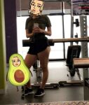 1girl big_ass female female_focus female_only fit fit_female gym heyimbee muscular_female non-nude outdoors self_shot selfie short_shorts shorts solo solo_female thick_thighs young youtube youtuber rating:Questionable score:4 user:Rock_7800