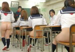 asian ass bottomless chair japanese multiple_girls school_uniform schoolgirl seifuku sitting rating:Explicit score:11 user:zipzop