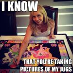big_breasts blonde_hair cleavage looking_at_viewer meme tara_strong rating:Explicit score:18 user:XXTarastrongXX