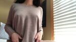 1girl areolae breast_drop breast_fondling breasts faceless_female female female_only fondling navel nipples no_sound self_fondle solo solo_female sweater sweater_lift webm rating:Explicit score:46 user:xkiosikx_