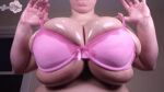 animated bbw bent_over boobjob bottomless bouncing_breasts cleavage cleavage_spilling_out dildo dildo_between_breasts gif gigantic_breasts hands-free_pazuri long_video oil oiled_breasts overflowing paizuri sarah_rae small_bra tight_bra tight_clothes tight_fit titfuck underboob rating:Explicit score:49 user:Bigbouncingboobs