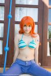 2016 asian bololi cosplay female female_only nami nami_(cosplay) one_piece solo xia_mei_jiang xiuren rating:Explicit score:1 user:bot