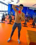 gym male male_only muscular_male nike partially_clothed posing selfie shirtless solo tight_fit wristwatch rating:Explicit score:2 user:deleted0022