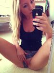 :o blonde_hair breasts character_request female hair iphone long_hair mirror pale panties phone pussy selfie sexting shaved_pussy small_breasts spread_legs teen underwear white young rating:Explicit score:35 user:bot