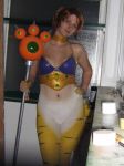 breath_of fire cameltoe cosplay female hybrid katt solo