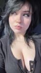 big_breasts black_hair breasts logan_3x3 selfie