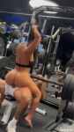 1boy 1girl animated barbell bench_press big_ass cowgirl_position gym hand_on ass reverse_cowgirl position shorter_than 30 seconds webm