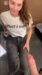 big_penis clothed_female clothed_female nude male cum cum_on body handjob male_moaning penis premature_ejaculation sound webm