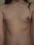 1trans face_out of frame nipples nude perky_breasts slim small_breasts trans_female transgender transgirl white