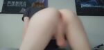 1boy anus femboy hanging_balls jackraidenlol rubbing_anus shaking_ass spreading_ass tagme webm
