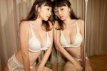 asian breasts brown_hair female long_hair solo sugihara_anri