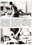 1971 absurdres actress ass barbara_bouchet bare_shoulders barefoot behind_the scenes black_and white cleavage dialogue erect_nipples femsub giallo greyscale heavenly_ass highres italian_text large_breasts large_tits long_hair lying_on stomach magazine magazine_page maledom maria_zani massage navel short_hair text the_black belly of the tarantula translation_request