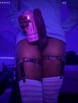 bbc big_penis femboy garter_straps monster_energy thighhighs