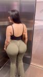 1girl ameliathebody ass ass_jiggle blonde_hair bouncing_ass clothed clothed_female female female_focus female_only female_solo jiggle jiggling_ass long_hair solo solo_female solo_focus sound vertical_video video webm