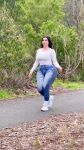 1girl ameliathebody ass_jiggle big_ass black_hair breasts clothed clothed_female female female_focus female_only female_solo huge_ass jiggle jiggling_ass long_hair looking_at viewer looking_back medium_breasts solo solo_female solo_focus sound vertical_video video webm