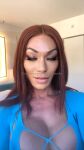 big_ass big_breasts big_penis blue_dress cum cumshot jerking_off masturbation mia_isabella tagme talking_to_viewer trans trans_female transgender webm