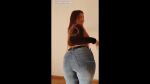 1girl all_fours animated ass ass_shake ass_slap bent_over big_ass black_shirt black_socks book bottomless bottomless_female brown_hair butt_crack denim denim_jeans female female_focus female_only huge_ass indoors jeans jeans_down jiggle jiggling_ass long_hair long_sleeves longer_than 10 minutes maitwerking onlyfans onlyfans_username pants_around ankles pants_down shaking_ass sitting slapping_ass socks solo sound spanish_(nationality) spanish_female spanish_woman taking_off pants thick_thighs thothub twerk twerking undressing video video_with sound web_address webm