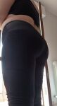 1trans ass ass_focus chubby fat leggings shemale transgender