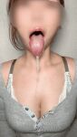 1girl asian mouth oral_fixation suzu_s__k tagme tongue tongue_out