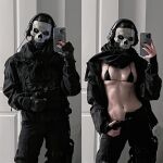 1girl 1girls call_of duty cosplay mask masked_female norafawn rule_63