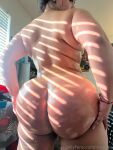1girl ass dark_hair dat_ass fat_ass female heavenly_ass huge_ass latina nixlynka nude onlyfans