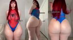 big_ass big_breasts clapping_ass cosplay huge_ass lowkeydeadinside mary_jane watson pawg solo spider-man split_screen thick_thighs