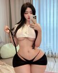 asian curvy cute non-nude sexy suggestive suspenders xxapple_e