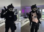 1girl 1girls call_of duty cosplay mask masked_female norafawn rule_63