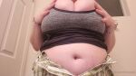 1girl belly big_breasts breasts female female_only large_breasts misscxxt navel onlyfans solo solo_female stretch_marks tagme webm