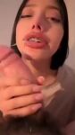 1boy 1girl big_lips big_penis blowjob braces cute deep_blowjob deepthroat female latina mouth oral penis petite ruth_lee saliva seductive_eyes seductive_mouth slim sloppy sloppy_blowjob tagme throat_noise webm