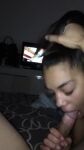 bed bedroom black_female dark-skinned_female dark_skin fellatio hand_on_head interracial light-skinned_male name_request pov sound video video_with_sound webm white_male wmbf xhamster