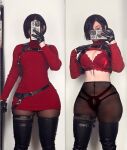 1girl ada_wong ada_wong_(cosplay) cosplay female grungexpie