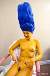 cosplay female female_only marge_simpson solo the_simpsons