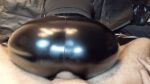 amateur animated ass_focus bouncing_ass caucasian clothed_female clothed_sex faceless_male female gif leather reverse_cowgirl position round_ass shiny_ass shinyjulia skinny slim